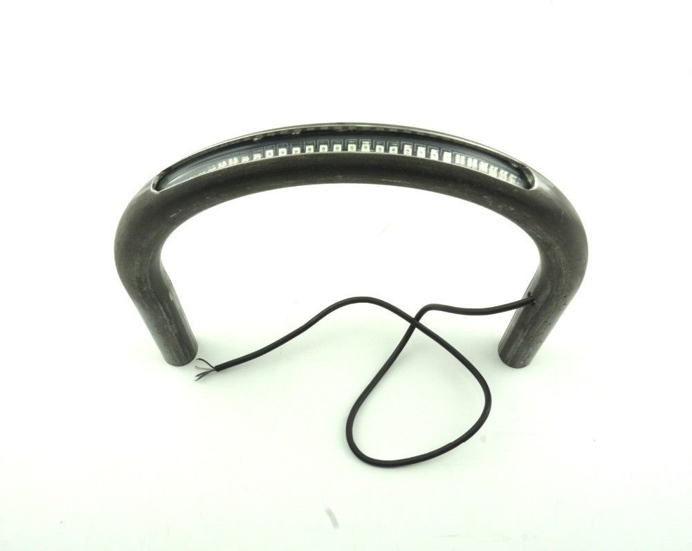 LOCHOSHI Modificado Universal Cafe Racer Assento Aro Alça Estilo Brat com Luz de Freio e Seta em LED para Honda Yamaha Suzuki