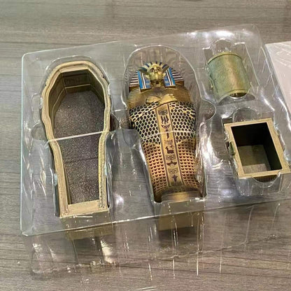 NECA Monsters Figure The Mummy Casket Coffin Pyramid Action Figure Universal Monsters Model Toy Christmas Halloween Gift Doll