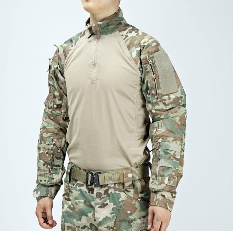 Tactical Hiking Frog Suit Men Airsoft Clothes Paintball Men Hunting Assault Shirts Special Forces Shooting Uniform Cargo Pants