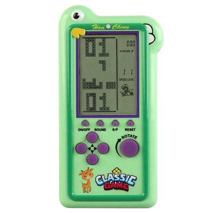 New Model Children's Large-screen Game Console - Tetris Game Console - Classic Puzzle Toy