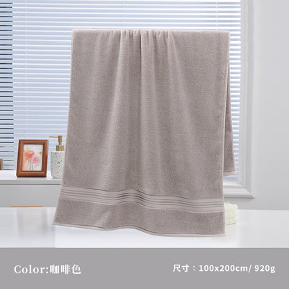 100x200cm Cotton Large Size Bath Towel for Adults High absorbent Shower Towels Home Bathroom Hotel Spa and beauty salon towels