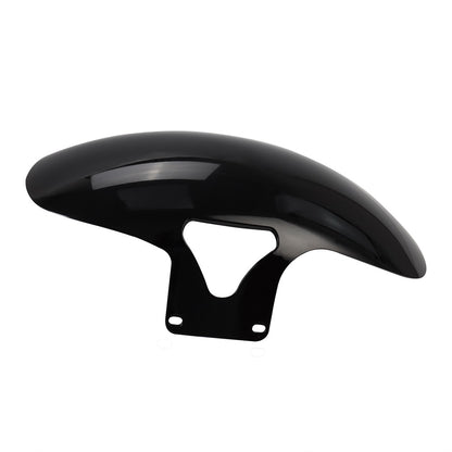 Para-lama Dianteiro Preto Brilhante Para Harley Softail M8 Fatboy FLFBS FLFB 2018-2022