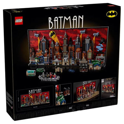 Lego Super Heroes 76271 Batman: Animated Gotham City Blocos de Montar Pintura Presente de Dia das Crianças Brinquedo para Meninos e Meninas