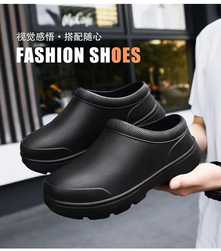 Men Women EVA Chef Shoes Non-slip Waterproof Oil-proof Shoes Comfortable Workers shoes High-quality Outdoor Safety shoes