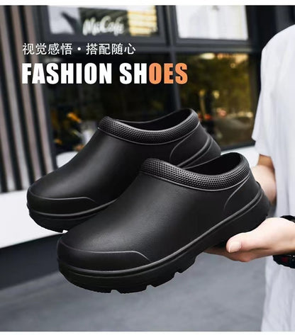Men Women EVA Chef Shoes Non-slip Waterproof Oil-proof Shoes Comfortable Workers shoes High-quality Outdoor Safety shoes