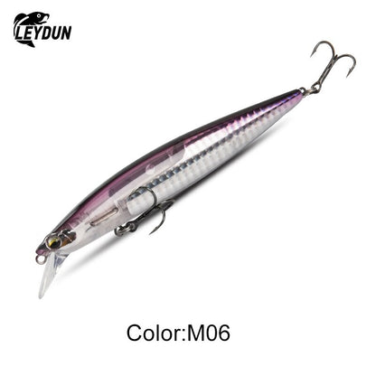 Floating Sea Bass Fishing Lures Baits 130mm 20g Minnow Lures with Flash Blade Hard Lure Good Action Wobblers Tackle Pike