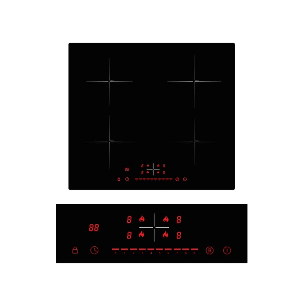 China Smart 4 Burner Electric Induction Cooker Waterproof Built-In Kitchen Household Appliance Portable Feature