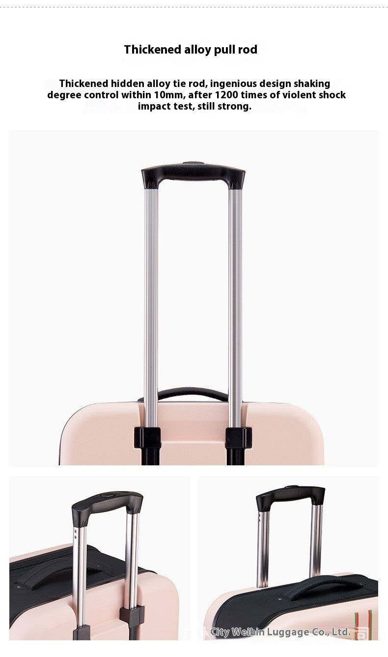 Foldable Upright Luggage Portable Business Travel Suitcase 20/24 Inch - Compact Foldable Carry-On for Easy Storage And Transport