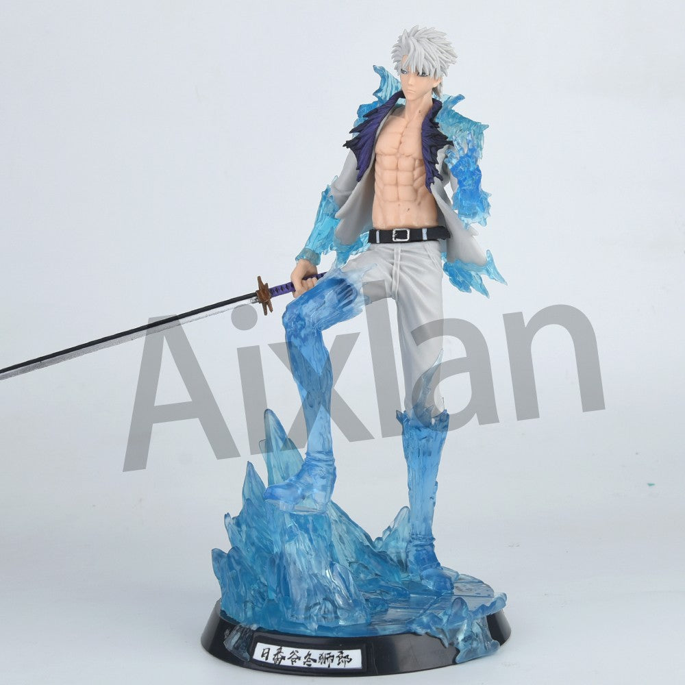 29cm BLEACH Anime Figure Hitsugaya Toushirou PVC Action Figure Boneco de Modelo Colecionável Brinquedo