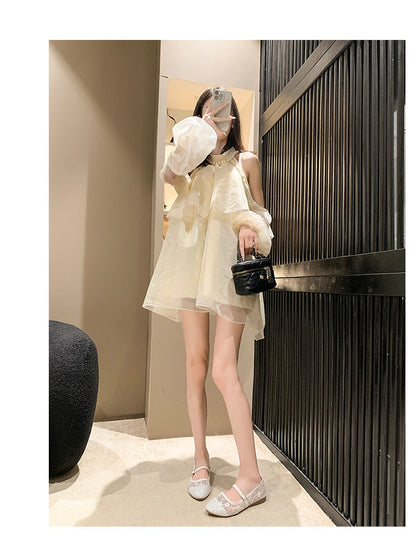 2024 New Women Flats Shoes Summer Ballet Flats Fashion Bow Women Shoes Slip on Sweet Hollow Flat Shoes Female Zapatos De Mujer