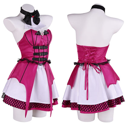 Draculaura Cosplay Costumes Anime Monster School Role Play Uniform Halloween Carnival Party Outfit For Women