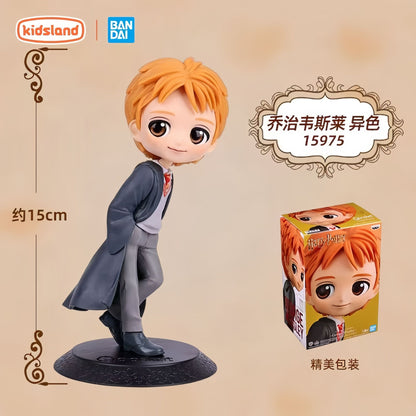Em Estoque Original Bandai Banpresto Qposket Harry Potter Membros Grande Reunião 15Cm Boneco de Ação Figura Modelo Estilo Chibi Q