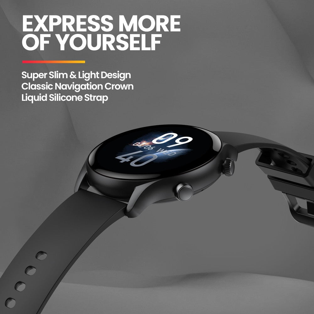 New Zeblaze Btalk 3 Plus Voice Calling Smartwatch 1.39'' Large HD Color Display Health Monitoring Sports Smart Watch