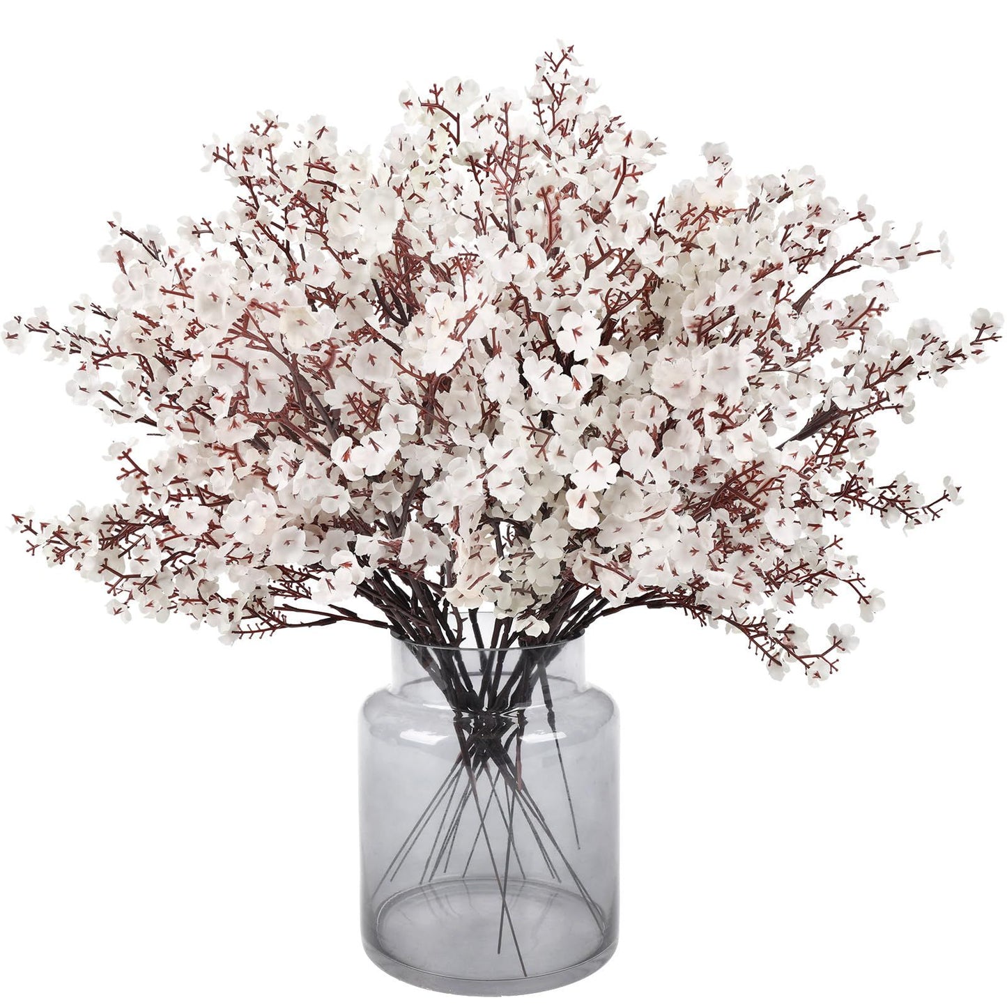 3/5 Pcs Artificial Baby's Breath Fake Flowers for Home Wedding Party Table Arrangements Farmhouse Decoration Faux Gypsophila