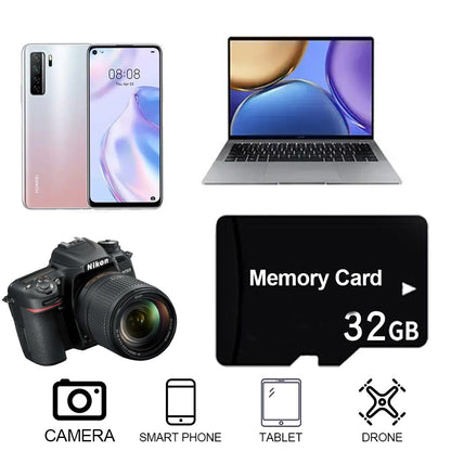 10pcs/lot Mini TF SD Memory Card 128GB 64GB 32GB 16GB 8GB High Speed Flash TF SD Card 128 64 32 16 8 GB TF SD Card Flash Card