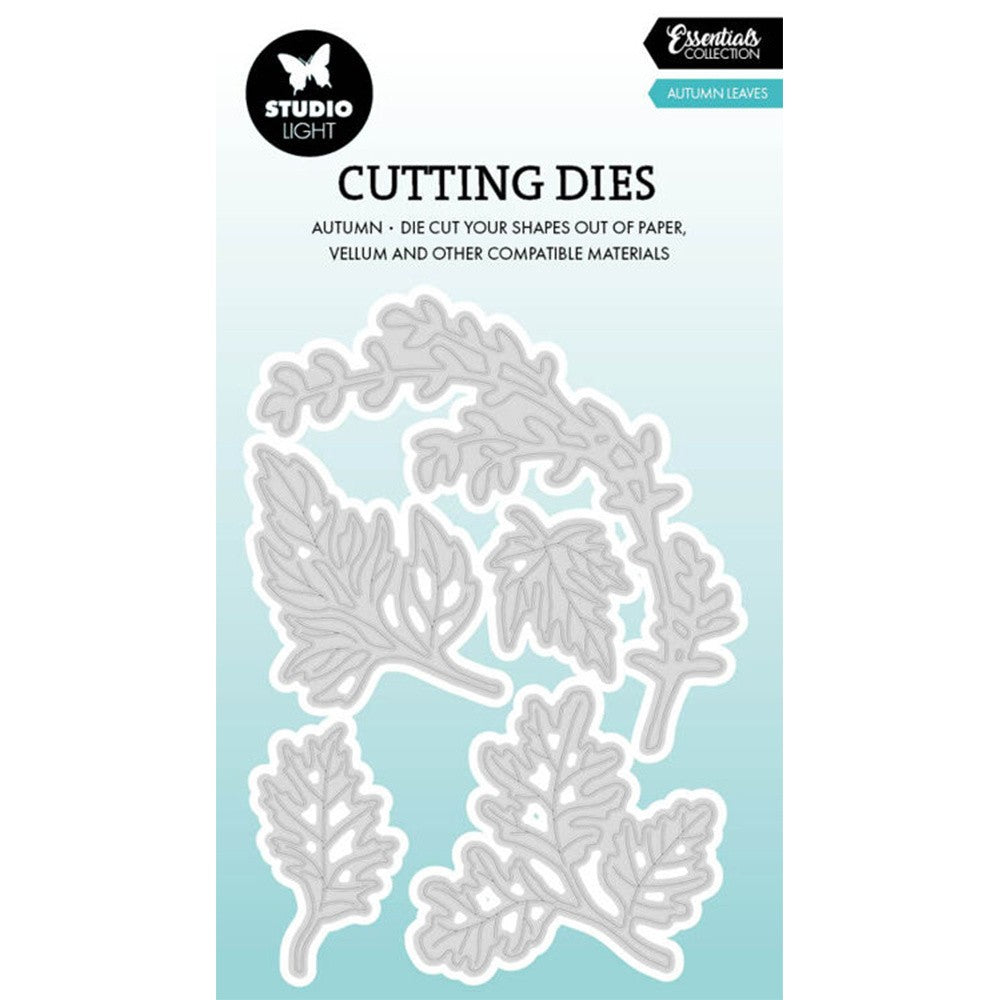 August 2026 New Mushrooms Autumn Frame A6 Autumn Leaves Circle Frame Metal Cutting Dies for DIY Handmade Scrapbook Photo Album