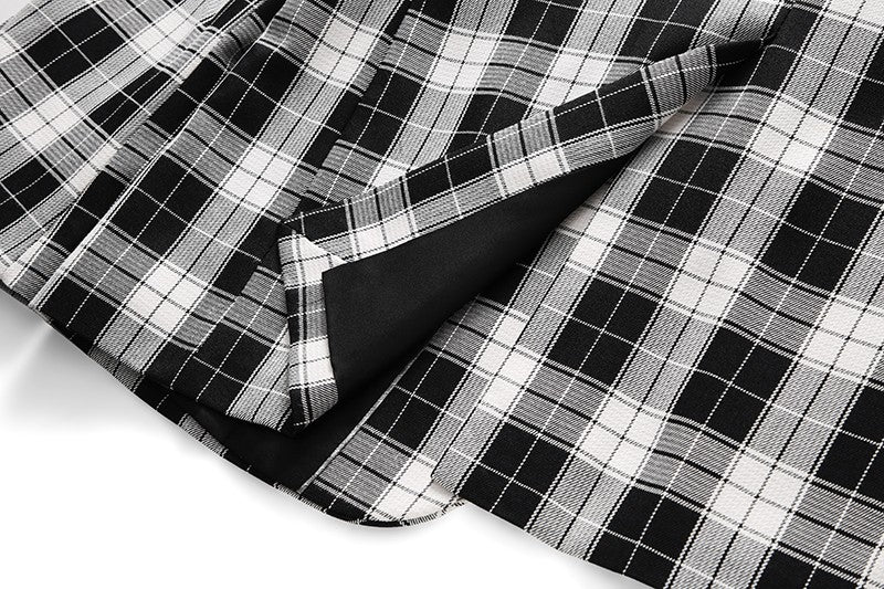 Single Breasted Plaid Suit Men's Clothing Fashion Simple Men Business Social Wedding Party Tuxedo Dress Blazers Jacket