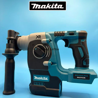 Furadeira de impacto sem fio Makita, sem escova, recarregável, para perfuração e cinzelamento, ferramenta de alta potência e torque