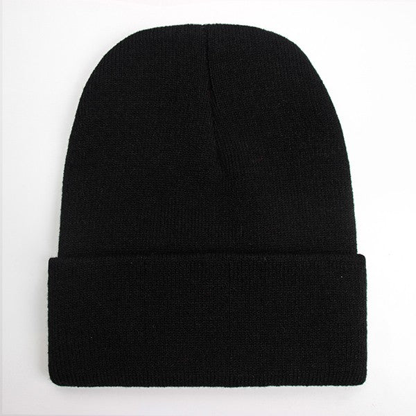 Touca Sólida Unissex Outono Inverno, Mistura de Lã, Macia e Quente, Boné de Tricô Masculino Feminino, Gorro, Toucas de Esqui, 24 Cores