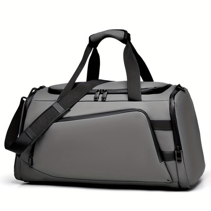 Large capacity multifunctional luggage bag with multiple compartments and shoe pockets,  casual sports and fitness bag