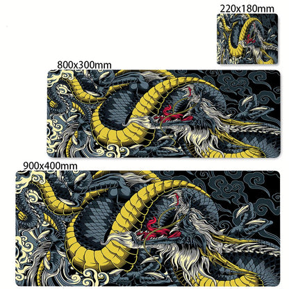 Gaming Mouse Pad Large Dragon Gamer Mousepad Computer Gaming Table Carpet Desk Mat XXL 800x300mm Mouse Mat Rubber Keyboard Pads