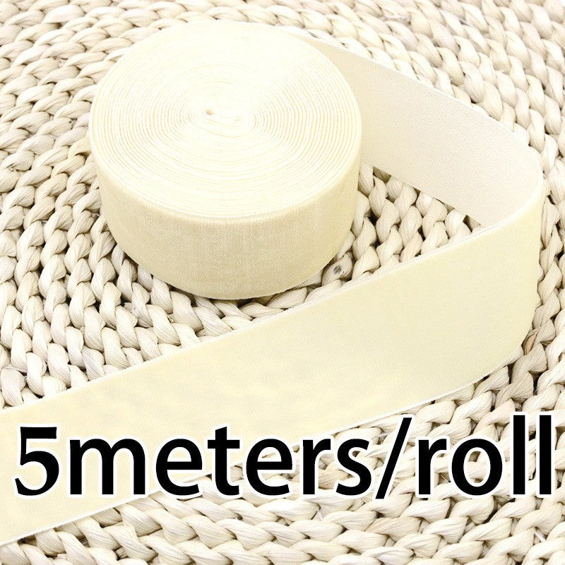 (5 Meters/roll) 40mm Velvet Ribbon Wholesale Gift Wrapping Decoration Christmas Lace Ribbons DIY Holiday Party Decoration