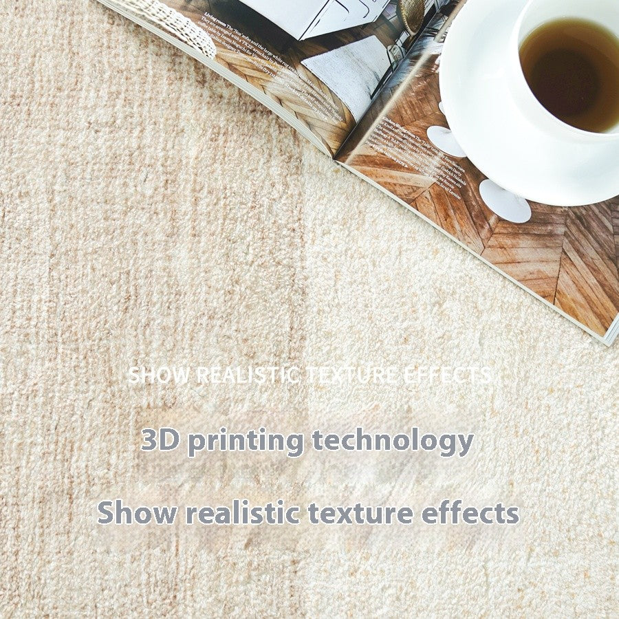 VIKAMA Cartoon Big Head Cat Floor Mats Waterproof Anti-Fouling Entrance Sofa Living Room Bedroom Home Decoration Carpet