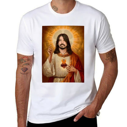 shirts plain man T-Shirt t T-Shirt Grohl Jesus Dave man personalised t shirt t shirt for