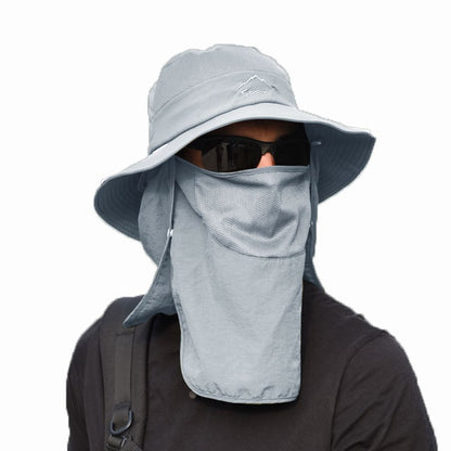 Chapéu Bucket Chapéu de Sol Proteção Solar Primavera Verão Boné Boonie Impermeável para Pesca Caminhada Jardim Safári Praia
