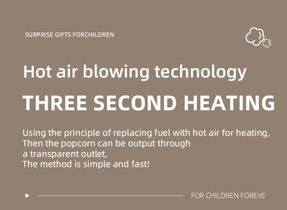 Popcorn Machine Household Healthy Hot Air Oil Free Corn Popcorn Maker For Kitchen Kids Home-made Popcorn Movie Snack 110V/220V