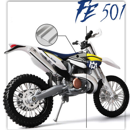 Maisto 1:12 Husqvarna FE 501 Liga de Moto Off-road Modelo de Carro de Simulação de Moto de Corrida Coleção de Modelo de Brinquedo Infantil Presente