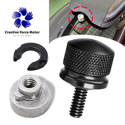 Quick Release Rear Fender Seat Bolt Nut Kit Motorcycle Mount Screw For Harley Sportster XL Softail FL Dyna Street Bob Road Glide