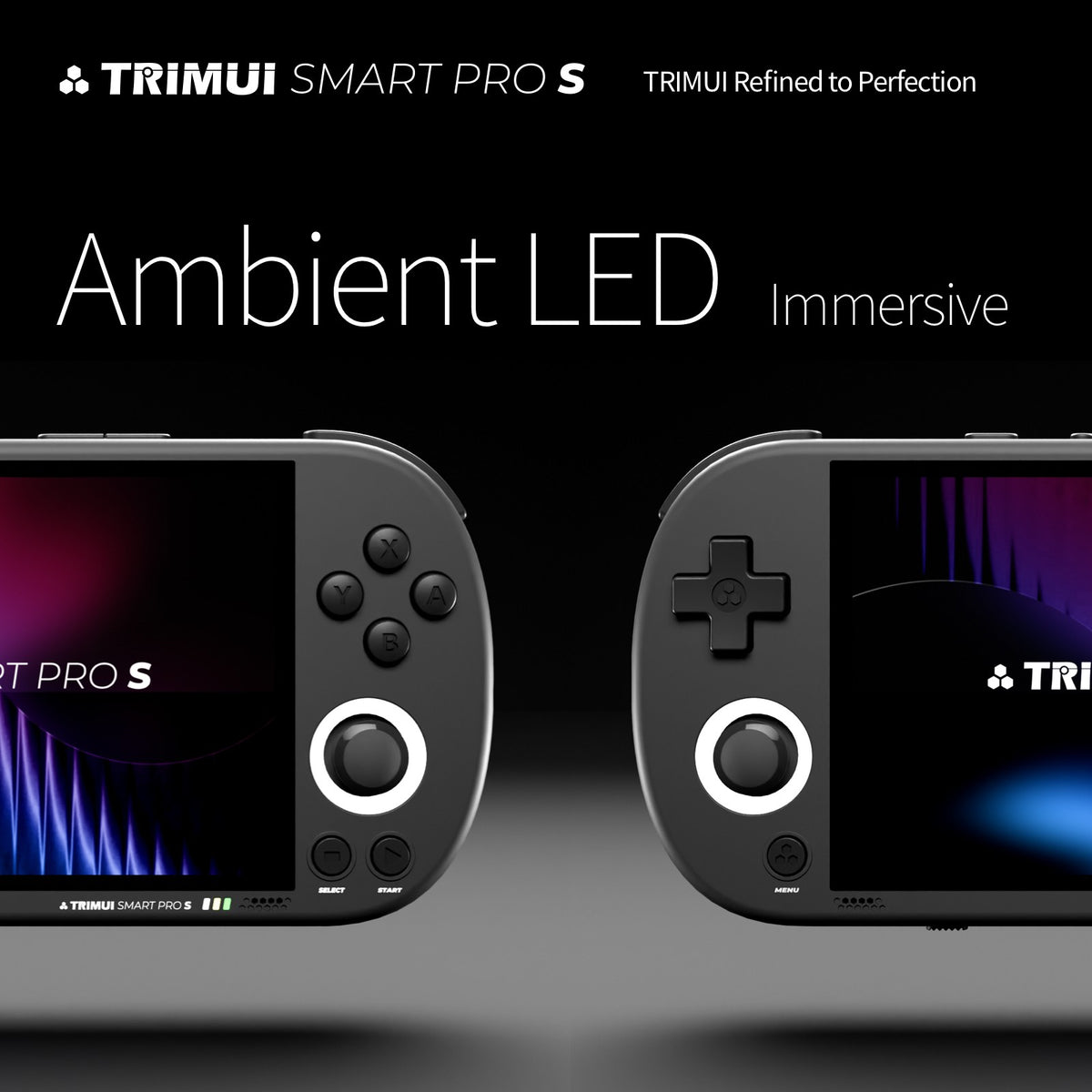 TRIMUI Smart Pro S Handheld Game Players Consoles 4.96'' IPS Screen 5000mAh Linux System Emulator Portable Console Retro Video