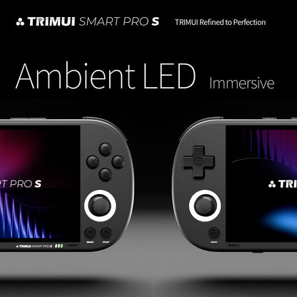 TRIMUI Smart Pro S Handheld Game Players Consoles 4.96'' IPS Screen 5000mAh Linux System Emulator Portable Console Retro Video
