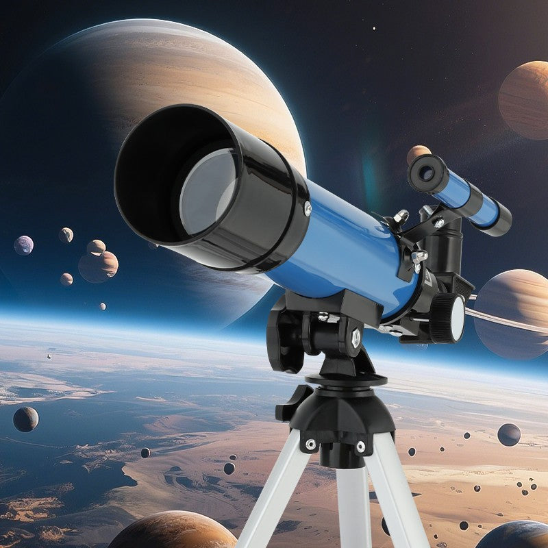 Telescópio astronômico Zoom F36050, grande abertura, alta definição, alta ampliação, para observação da Lua e estrelas