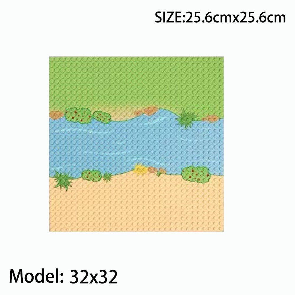 MOC Zoo Animal Building Block Accessories Set  Elephants Camel Deer Medieval Wolves Dinosaur Bricks Tyrannosaurus Model Toy
