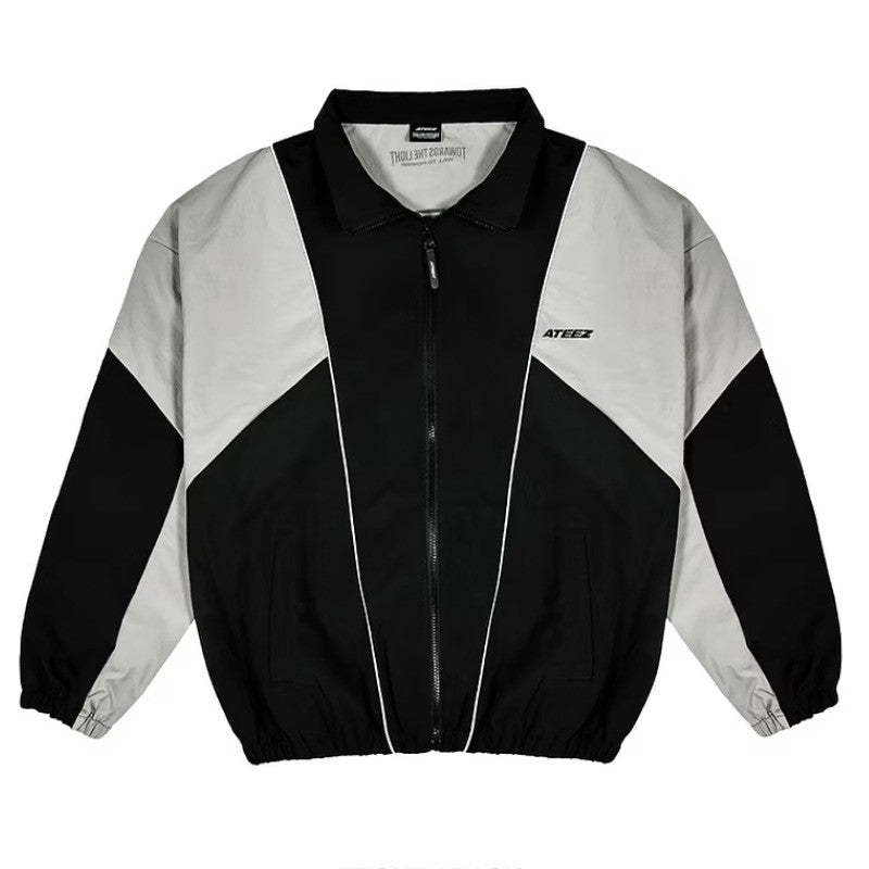 KPOP 2025 Ateez World Tour TOWARDS THE LIGHT Baseball Jacket Hongjoong San Yunho Yeosang Mingi Wooyoung Jongho Baseball Uniform