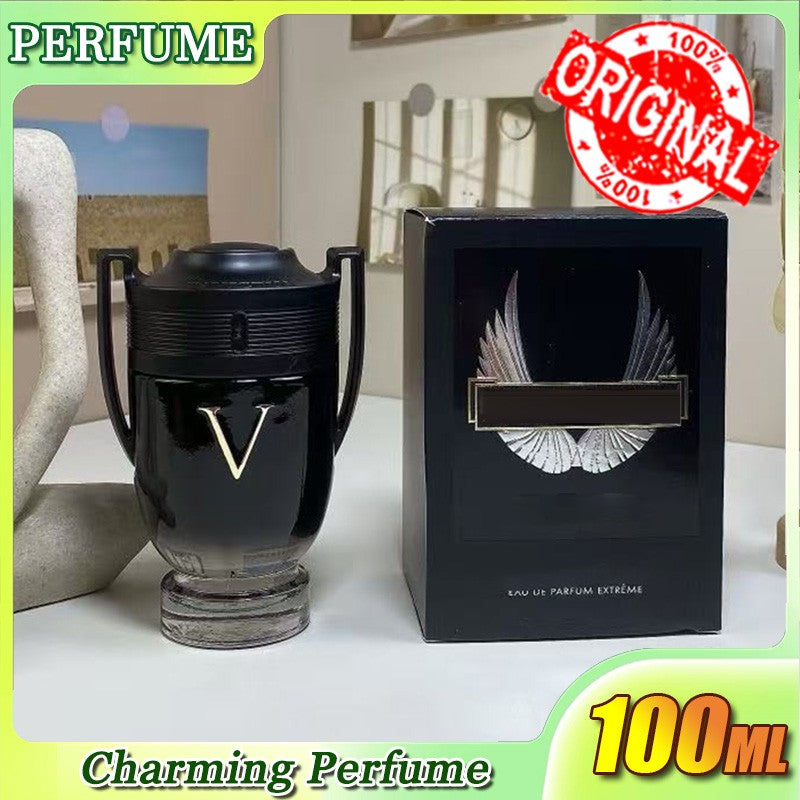 Hot Sales 100ml Warrior Trophy Perfume Men's Perfume Woody Aquatic Notes Fresh Ocean Fragrance Parfum Long Lasting Gift For Men