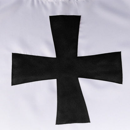 2025 Euro-American Halloween Medieval Knights Templar Cos Robe with Belt with Men & Women,Ball Party Performance Costume Unisex
