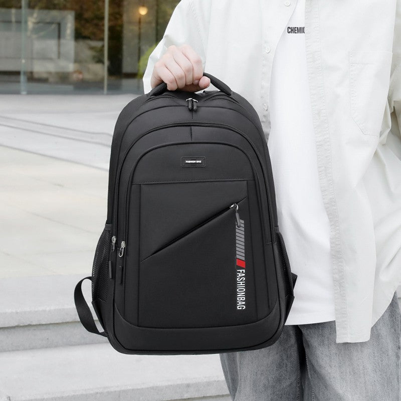 Mochila masculina casual de grande capacidade para notebook, viagem, mochila escolar para alunas do ensino fundamental e médio