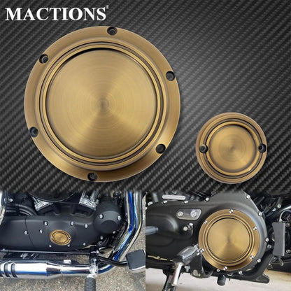 Tampa de Temporização de Derby CNC para Motocicleta 6 Furos para Harley Sportster XL883 XL1200 XR Iron Roadster Nightster 2004-2016 17