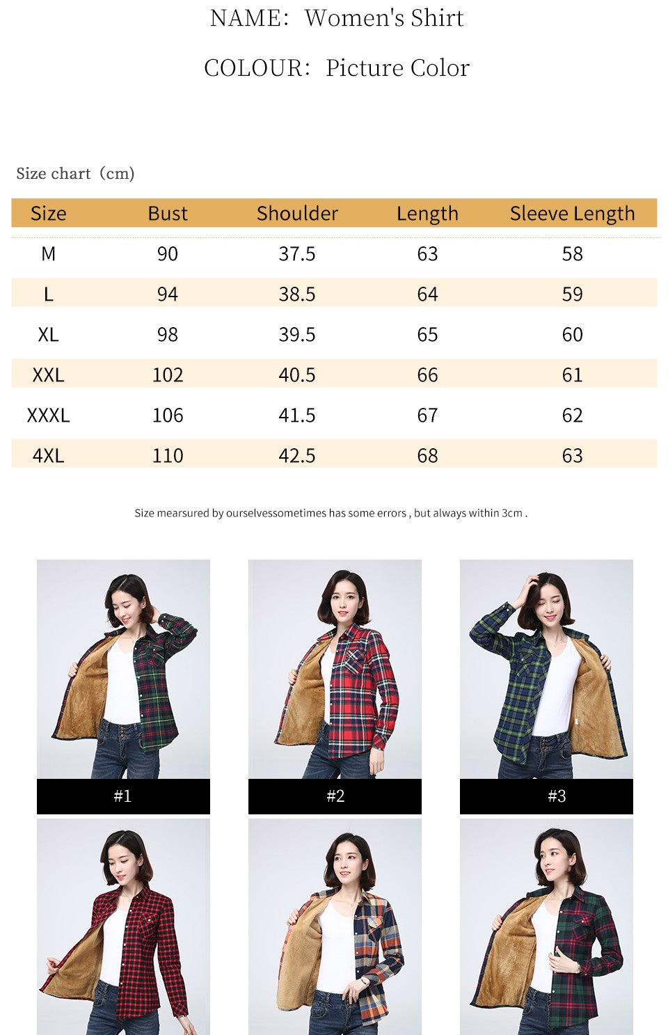 2023 Winter New Plus Thick Women's Warm Plaid Shirt Coat Lady Casual Fleece Velvet Jacket Tops Hot Women Clothes Outerwear