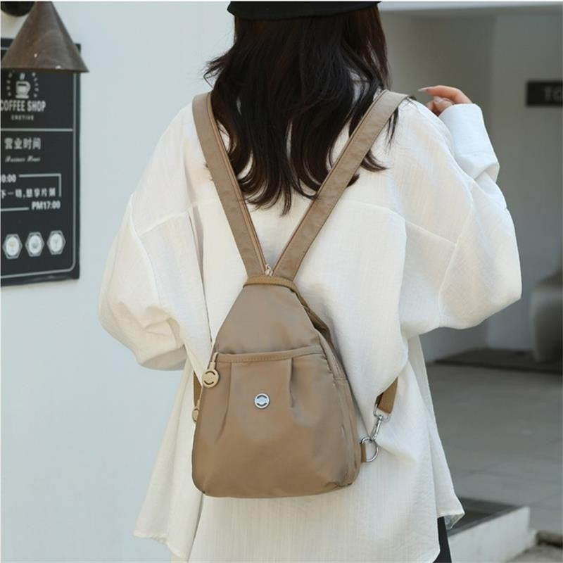 Large-capacity Portable Storage Bag Casual Small Backpack With Multiple Compartments Chest Bag Crossbody Bag Commuter Bag Gifts