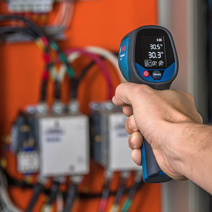 Detector de Temperatura por Infravermelho Bosch GIS500 -30°C~+500°C Termômetro Digital a Laser de Alta Precisão Medição Contínua