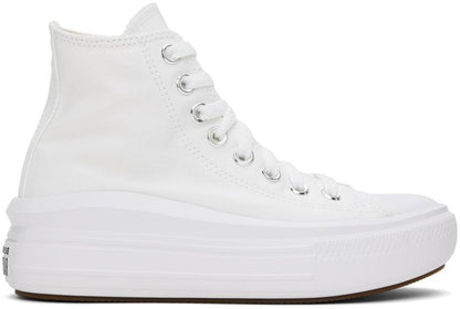 Converse | White Chuck Taylor All Star Move High Top Sneakers
