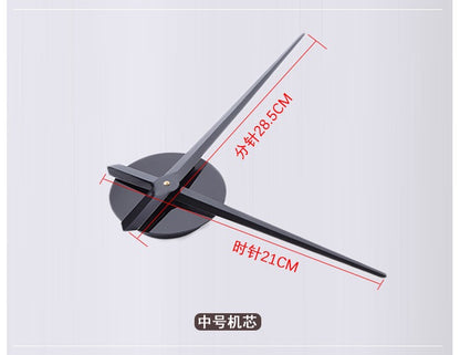 Large 3D DIY Wall Clock Giant Acrylic Mirror Clocks Frameless Big Horloge Home Decoration for Living Room Bedroom Wall Decor