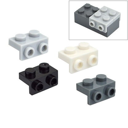 Compatible 21712 44728 3956 99207 36841 36840 99781 99780 Changeover Building Blocks Wall Panel Bracket Corner Connectors Toys