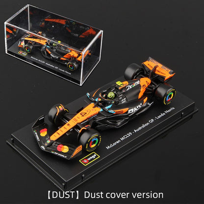 Bburago 1:43 2025 McLaren Racing MCL39 F1 Liga Modelo Formula Automóvel Brinquedo #4 Norris #81 Piastri Miniatura Estática Fundida