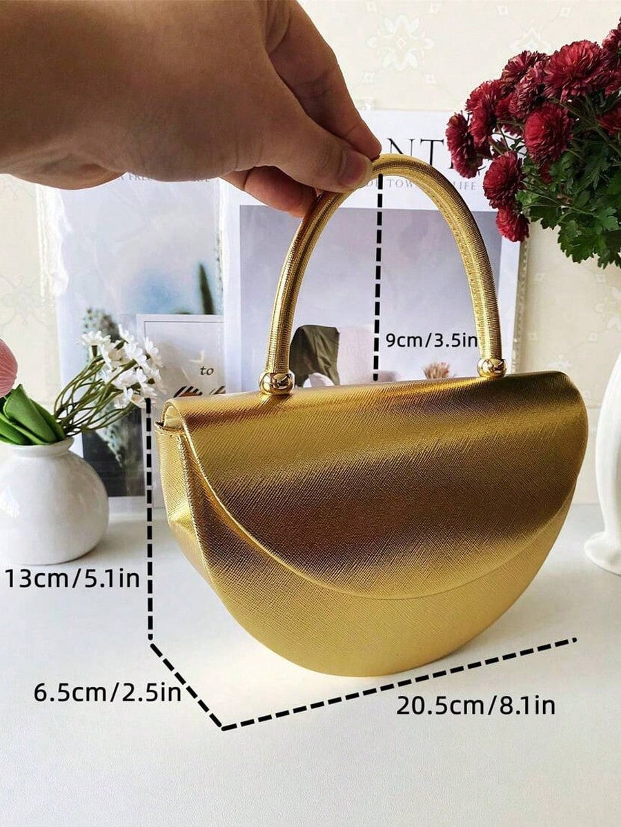 2024 New Fashion Simple Elegant Clutch - Chain Shoulder Bag, Light Luxury Gift for Girlfriend's Birthday