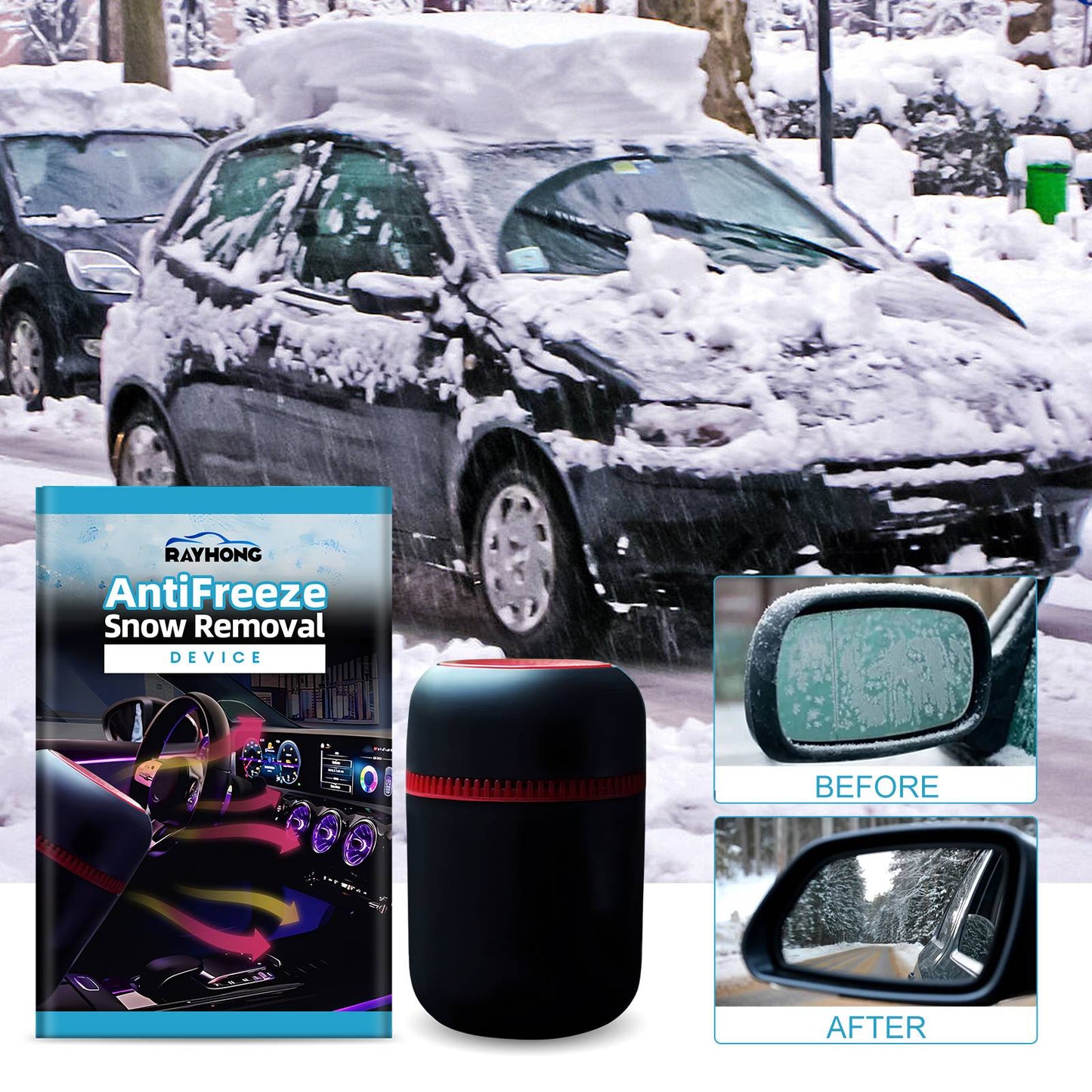 Removedor de Neve Automotivo, Dispositivo Anticongelante Automotivo, Desembaçador e Degelador de Para-brisa, Derretimento Rápido de Neve, Aquecedor Portátil